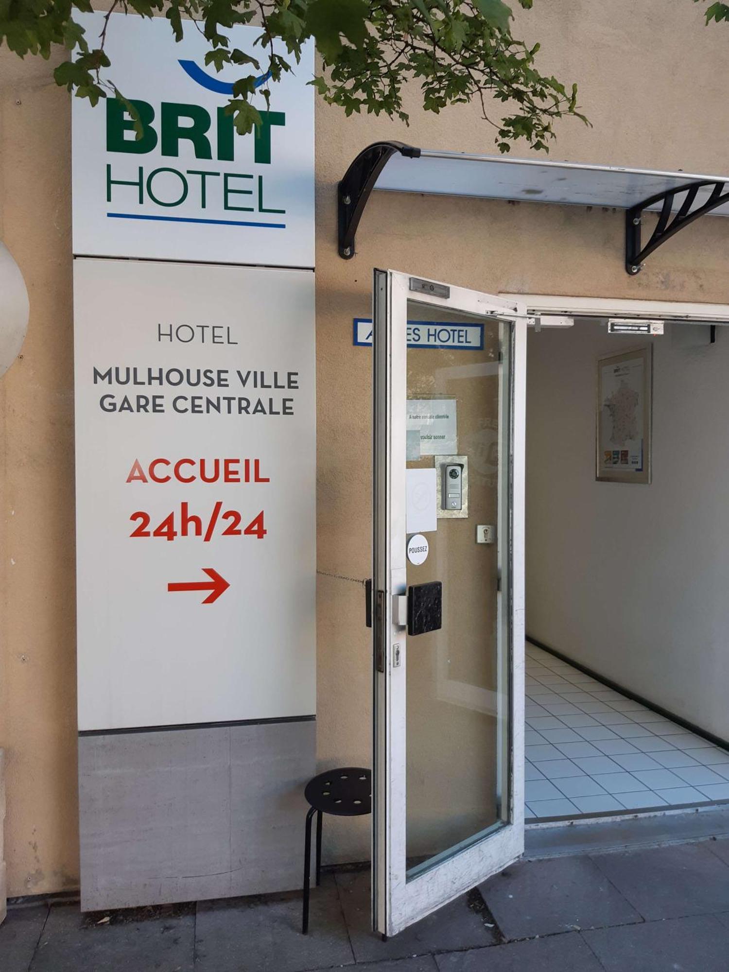 Brit Hotel Mulhouse Centre ภายนอก รูปภาพ